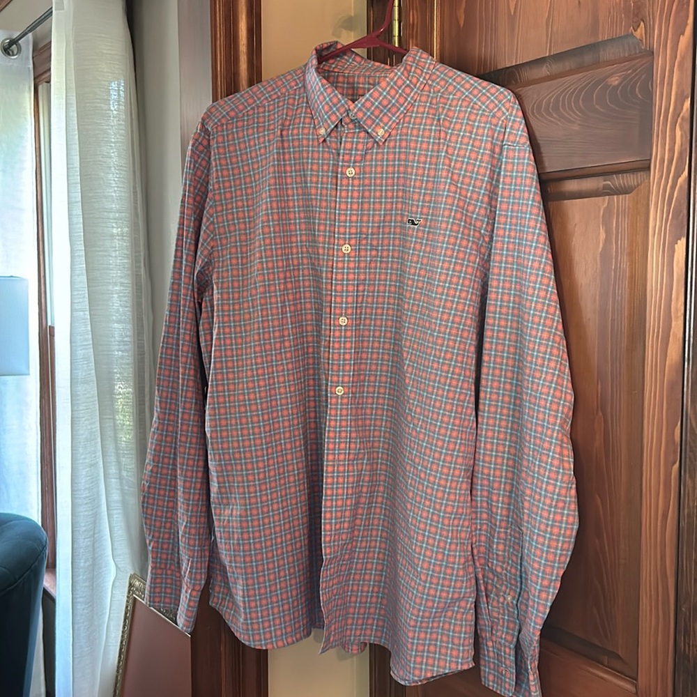 On the go vineyard vines, long sleeve shirt